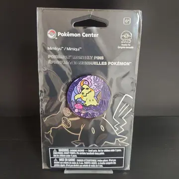 해외 포켓몬 센터 서플라이 먼슬리 핀 미미큐 핀즈 핀 배지
