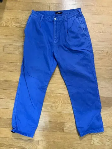 X-LARGE 워크 팬츠 34 사이즈 파랑