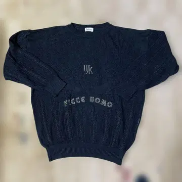 ficce 블랙 니트 스웨터