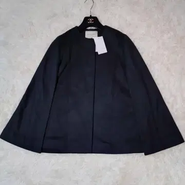 새상품 유나이티드 애로우즈 판초 숏 케이프 코트 블랙