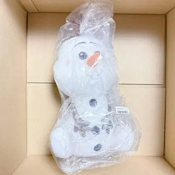 미사용 새상품 아나와 눈의 여왕 코텟토 펫탄 BIG 봉제 인형 올라프