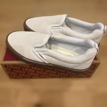 VANS 너클 슬립 화이트 10 (C)