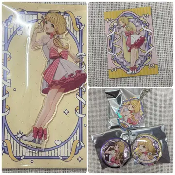 아이돌 마스터 시구레 우이 콜라보 후지타 코토네 묶음 판매 세트