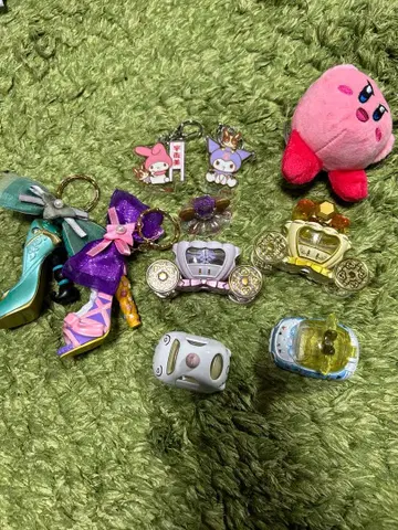 마이멜로디 쿠로미 키링 세트