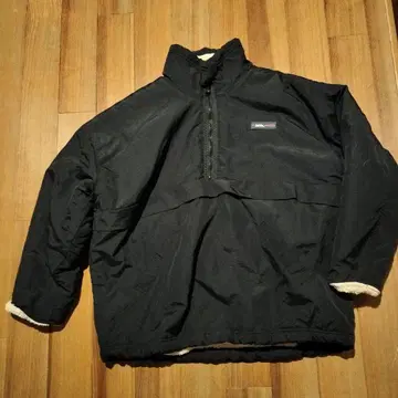 미사용 새상품! Java 리버서블 하프 지퍼 오버 사이즈 블루종 L