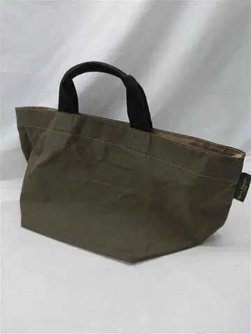 에르베샤 펠리에 코듀라 보트형 토트백 카키 계열 여성용