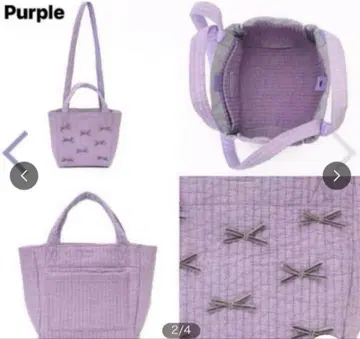 gypsohila 지프소피아 토트백 퍼플