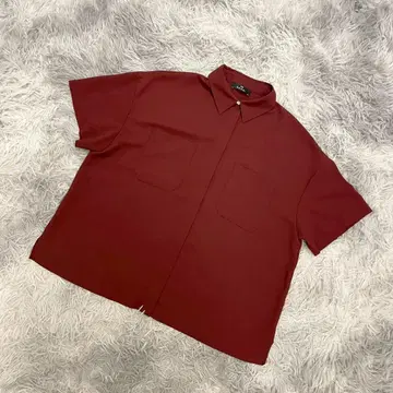 [ PS Paul Smith ] 폴스미스 반팔 셔츠 블라우스 빨간색