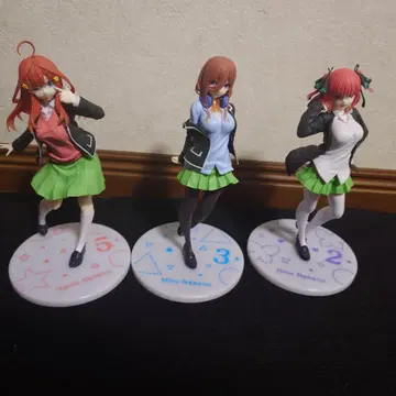 5등분의 신부 나카노 니노 미쿠 마요이 피규어 세트