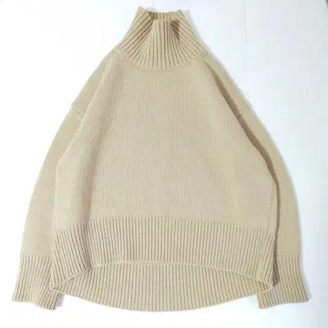 두지엠 클라세 울 캐시미어 5G 풀오버 베이지