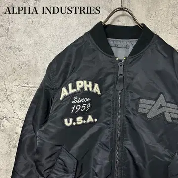 [ 초인기 ] ALPHA INDUSTRIES MA-1 리버서블 새상품급