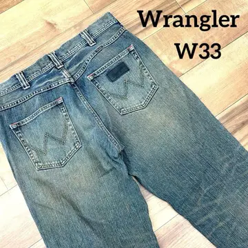 랭글러 Wrangler 데님 청바지 스트레이트 W33
