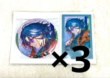 니지산지 카이세이 생일 굿즈 2025 캔뱃지 & 폴라로이드풍 카드