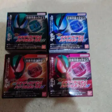 가면라이더 제츠 라이더 카프슐 싱글 박스 4개 세트