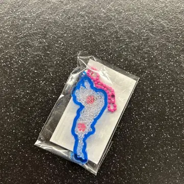 비와코 아크릴 키링 세세라기노사토 코우라 파란색