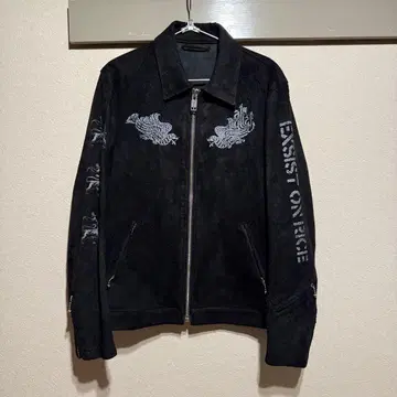 blackmeans SASQUATCH 스웨이드 가죽 램 가죽 자켓