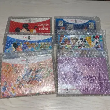 디즈니 캐릭터 핀 배지 6개 세트