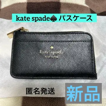 [ 새상품 ] kate spade 블랙 패스 케이스