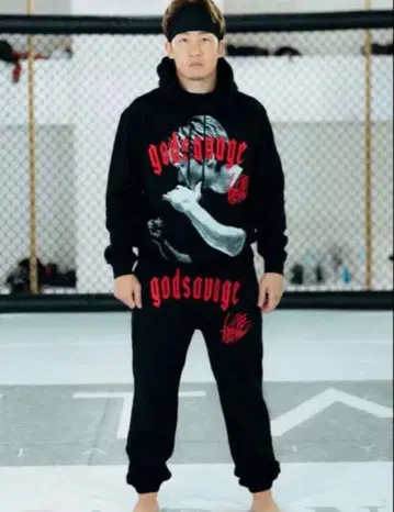 한정판 콜라보 아사쿠라 미쿠루 godsavage XL 셋업 미개봉