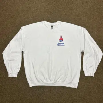 GILDAN 길단 맨투맨 XL SHERWIN WILLIAMS 화이트