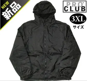 새상품 PRO CLUB 블랙 후드티 자켓 3XL