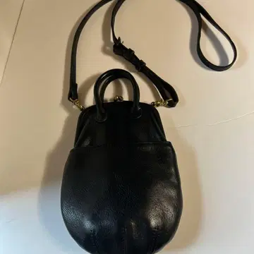 genten 미네르바키코 가마구치 숄더백 새상품급