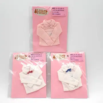 리카짱 캐슬 22cm 사이즈 3색 리본 타이 블라우스 LICCA 3433