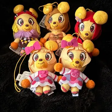 코다 쿠마 봉제 인형 5체 세트