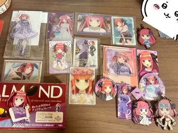 5등분의 신부 나카노 니노 굿즈 약 1만엔 분