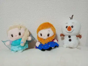 디즈니 스토어 우루포차짱 아나와 눈의 여왕 아나 엘사 올라프