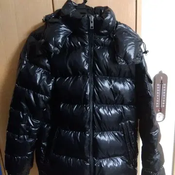 블랙 다운 자켓