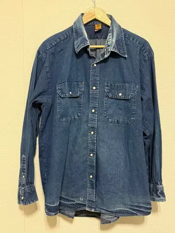 BIG BEN 빅 사이즈 웨스턴 데님 셔츠 긴팔 80s 90s