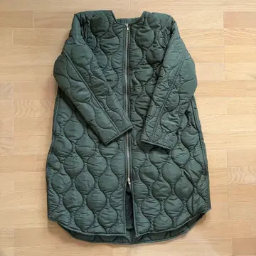 엠마 테일러 퀼팅 코트 36(M) 후드 부착