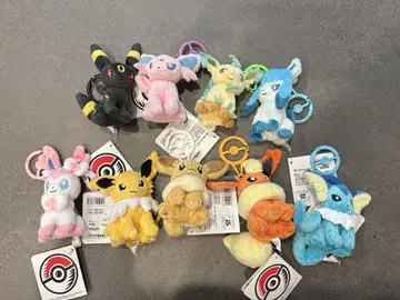 이브이 카라비너 포함 마스코트 세트 포켓몬 센터