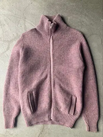 80s L.L.Bean 드라이버즈 니트 핑크 M vintage