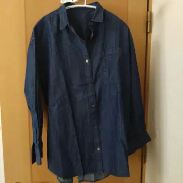 어반 리서치 데님 블루 셔츠 M