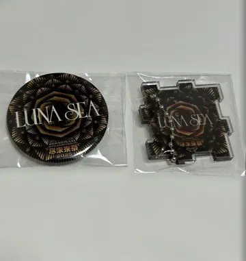 진미래제 2025 가챠 LUNA SEA 캔뱃지 아크릴 키링