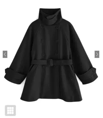 벨트 포함 멀티 Way 페이크 울 코트 [fo1762]