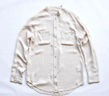 [ EQUIPMENT FEMME ] 실크 밴드 카라 셔츠