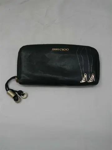 지미추 여성용 라운드 지퍼 장지갑 블랙 계열