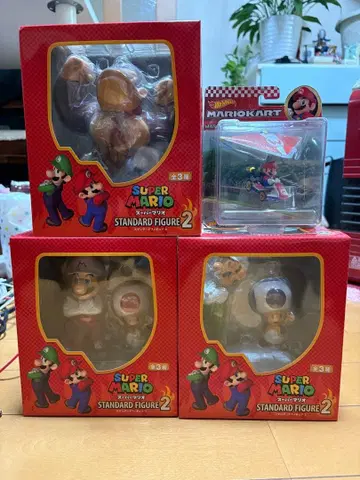 슈퍼 마리오 브라더스 피규어 마리오 피규어 마리오 카트