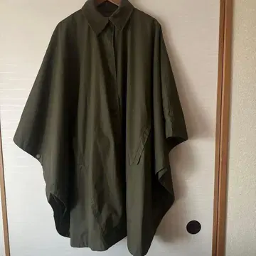 ZARA 자라 밀리터리 카키 망토 케이프 아우터
