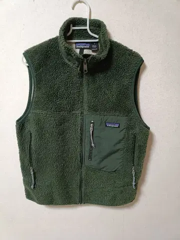 patagonia 레트로 x 플리스 베스트 S 올리브