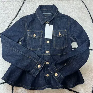 ZARA 데님 푸페 라무 자켓