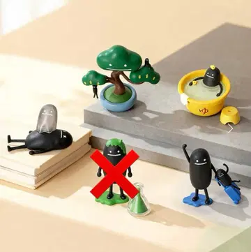 graniph 뷰티풀 섀도우 미니어처 컬렉션 가챠가챠