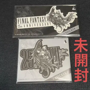 [ 미개봉 ] FF7 25주년 기념 스티커 2종 세트