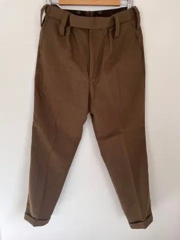 WAIPER.inc 영국 육군 오피서 팬츠