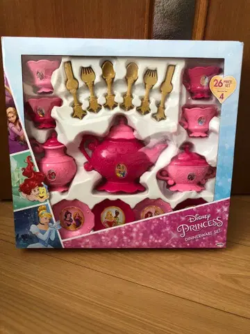 디즈니 프린세스 티 세트 찻주전자 완구 쿠킹 토이