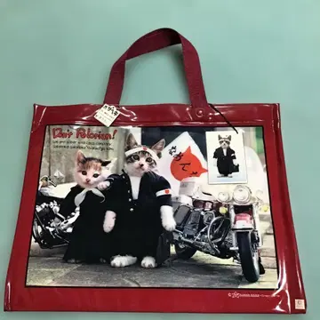 쇼와 레트로 팬시 캐릭터 얕보지마 고양이 백