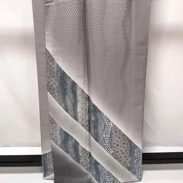 C164 순수 실크 이중 기모노 호몬기 자수 컨디션 최상 기모노